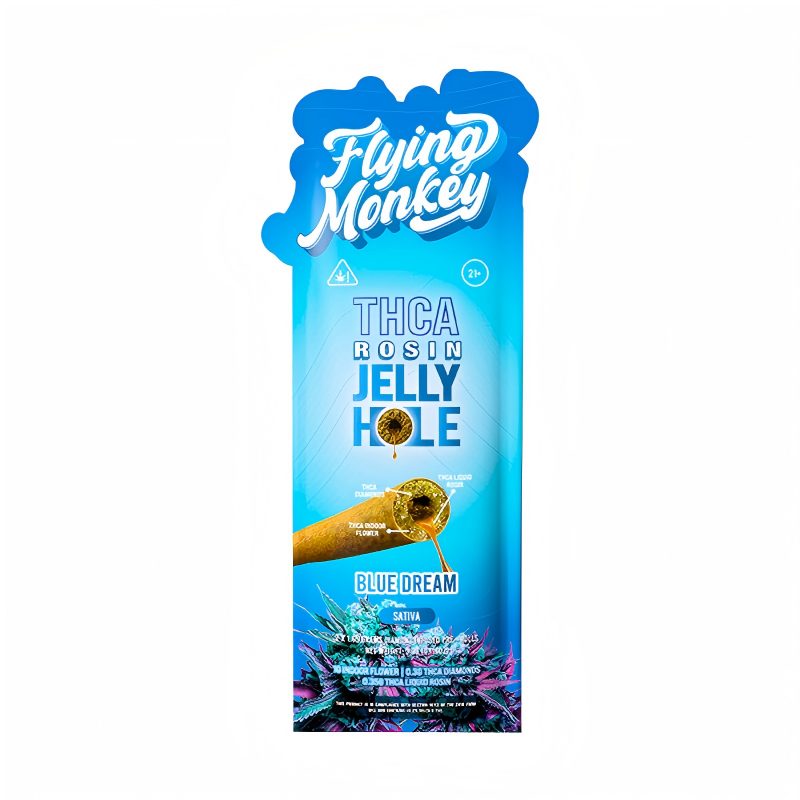 blue dream flying monkey jelly hole thca pre-rolls