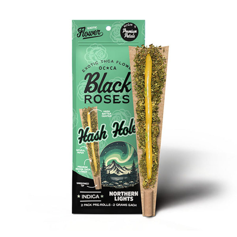 Black Roses Hash Hole Pre Rolls 4G
