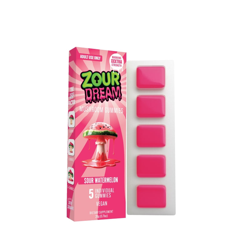 sour watermelon zour dream gummies