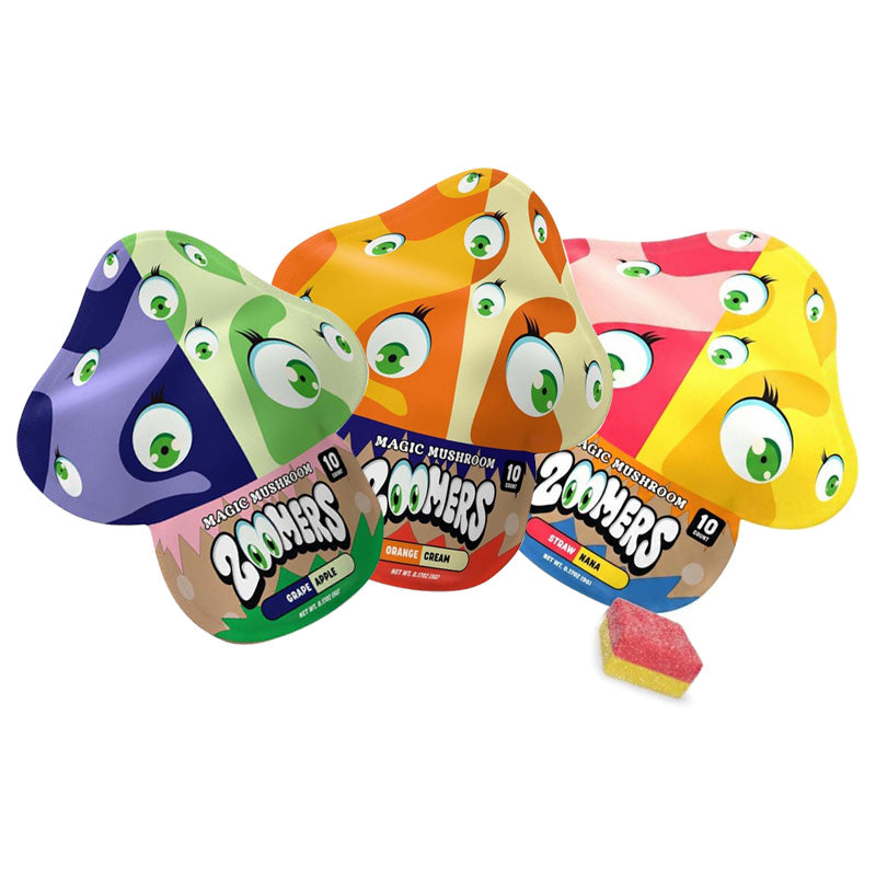 zoomers duo magic mushroom gummies