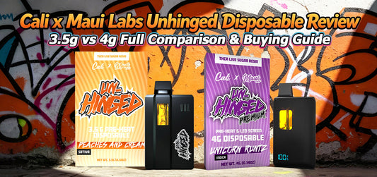 cali-x-maui-labs-unhinged-disposable-review