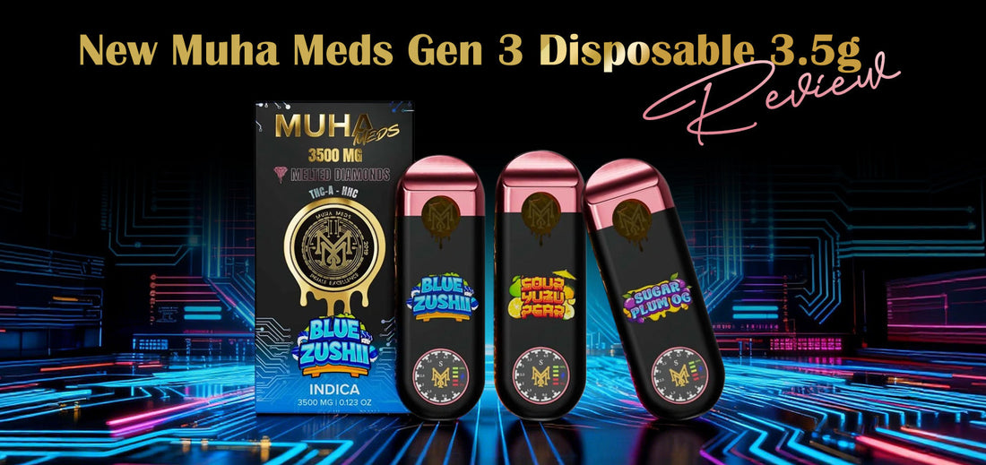 new muha meds gen 3 disposable 3.5g review