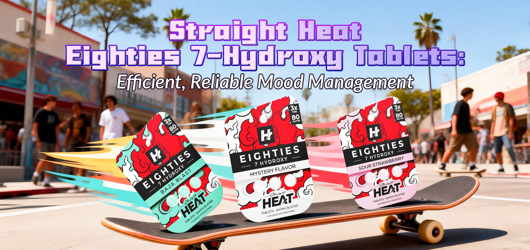 Straight Heat Eighties 7-Hydroxy Tablets Review – True Hemp Store