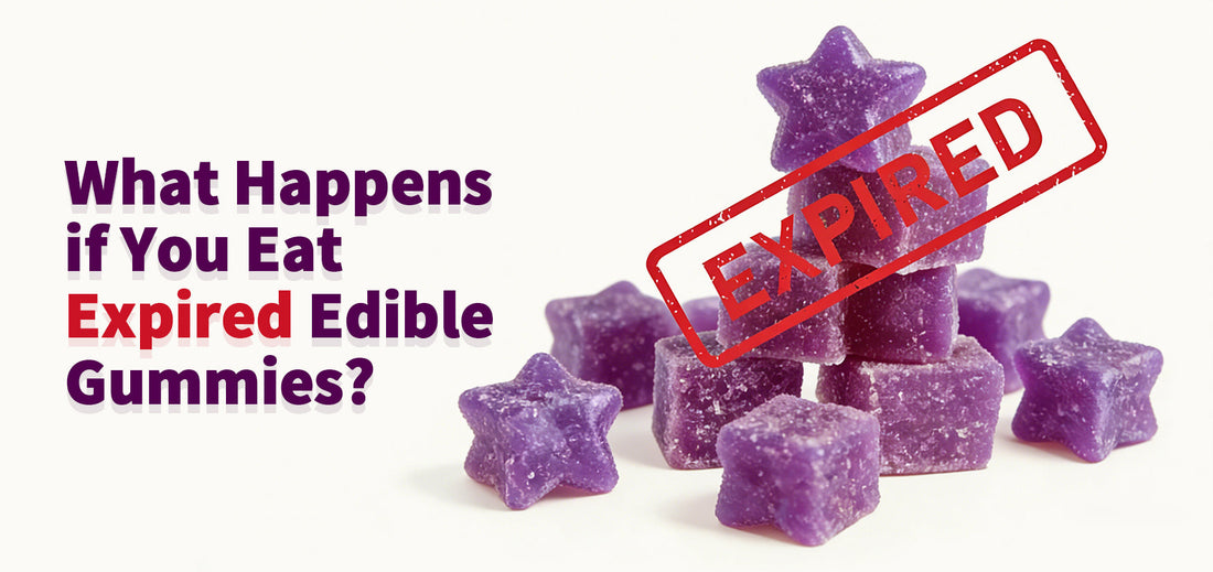 what happens if you eat expired edible gummies