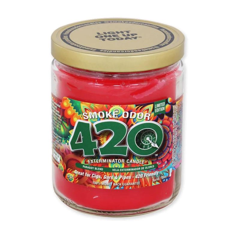 420 smoke odor 13oz candle