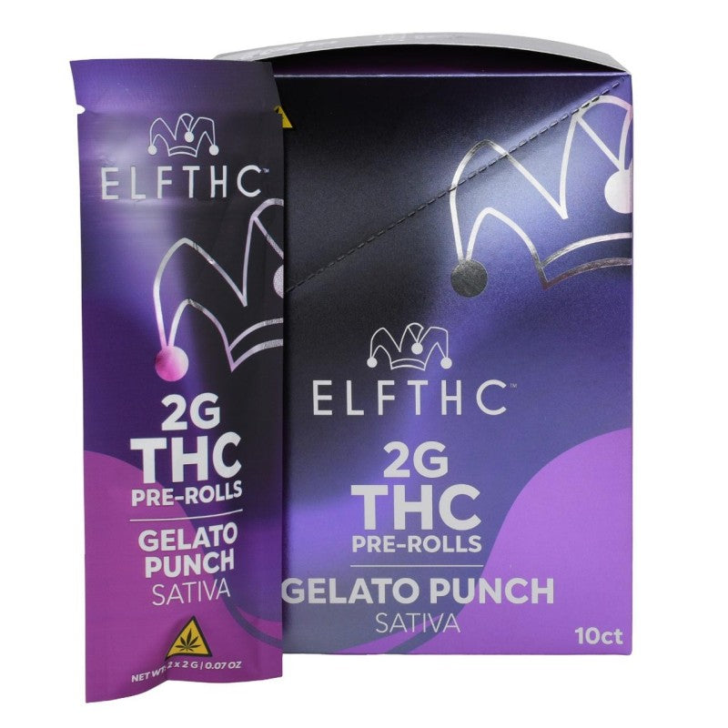 elfthc thc pre rolls 4g