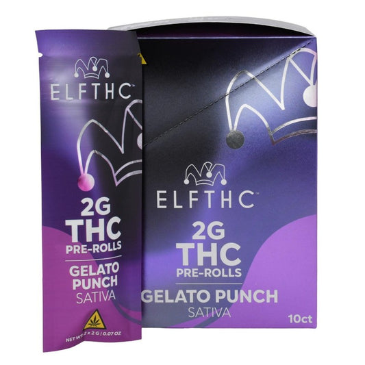 elfthc thc pre rolls 4g
