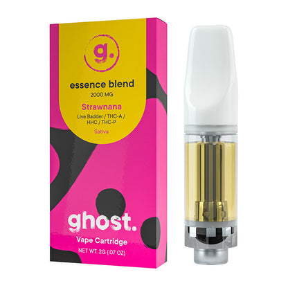 strawnana ghost essence blend cart 2g