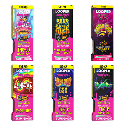 looper melted live resin cart 2g
