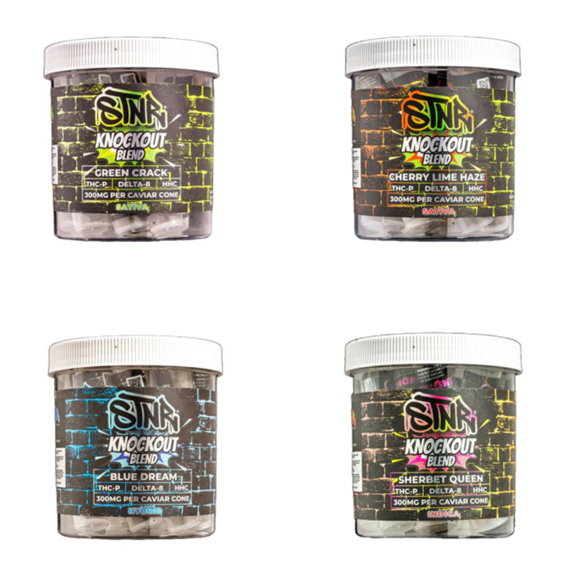 stnr knockout blend pre-rolls 12pk