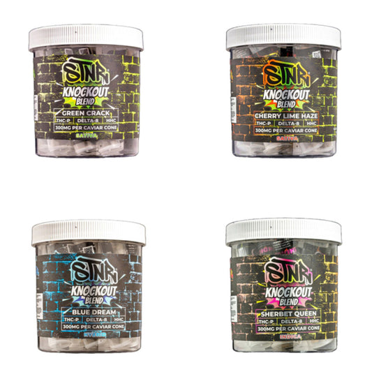stnr knockout blend pre-rolls 12pk