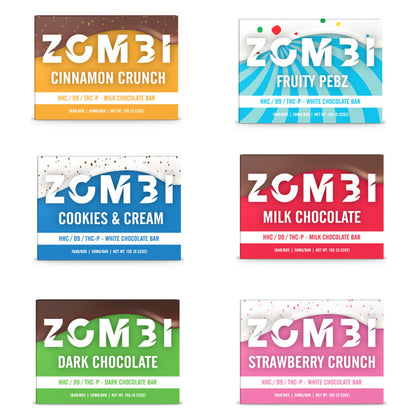 zombi mini chocolate bar 50mg