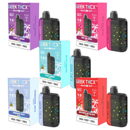 all geek thcx maxxout cb9a thcp thcv