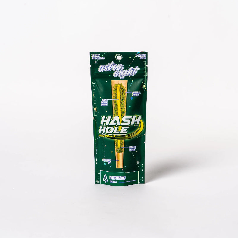 astro og astro eight thca hash hole pre roll 2g