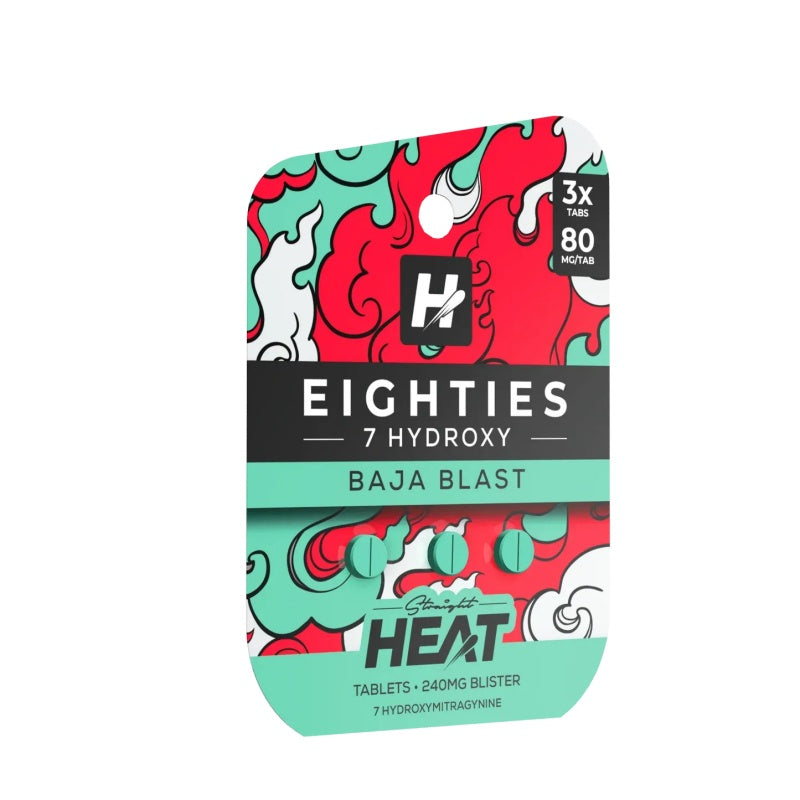 baja blast straight heat 7hydroxy eighties tabs