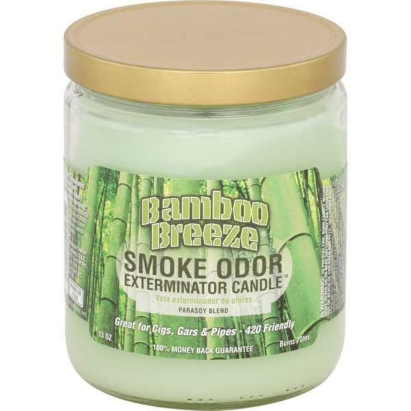 bamboo breeze smoke odor 13oz candle