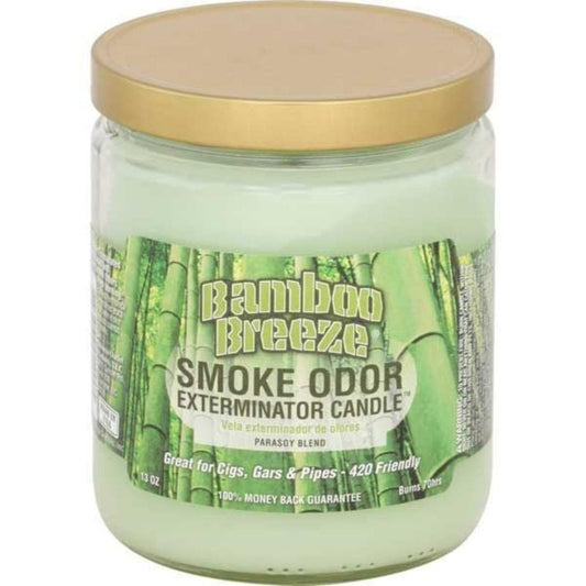 bamboo breeze smoke odor 13oz candle