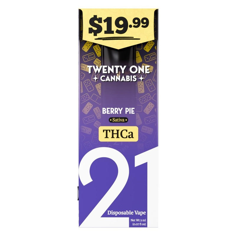 berry pie twenty one thca pre priced disposable