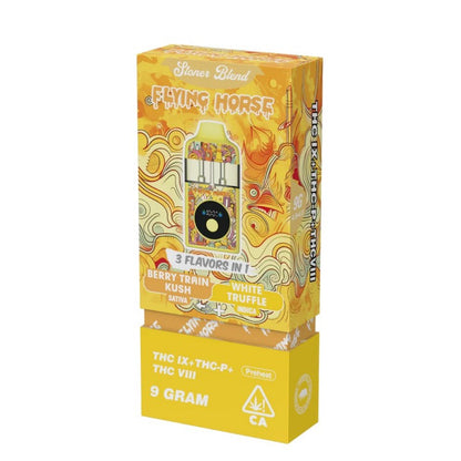 berry train kush white trufle flying horse stoner blend 9g