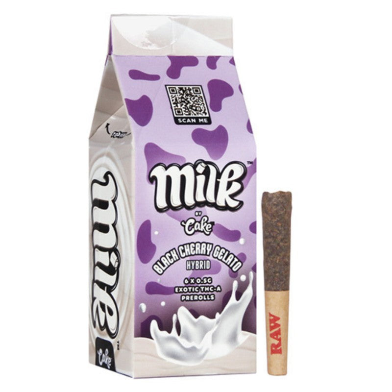 blach cherry gelato cake milk exotic thc a prerolls