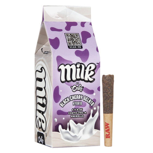 blach cherry gelato cake milk exotic thc a prerolls