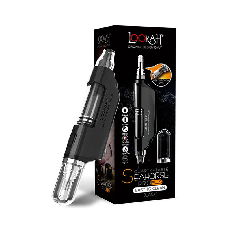 black lookah seahorse pro plus