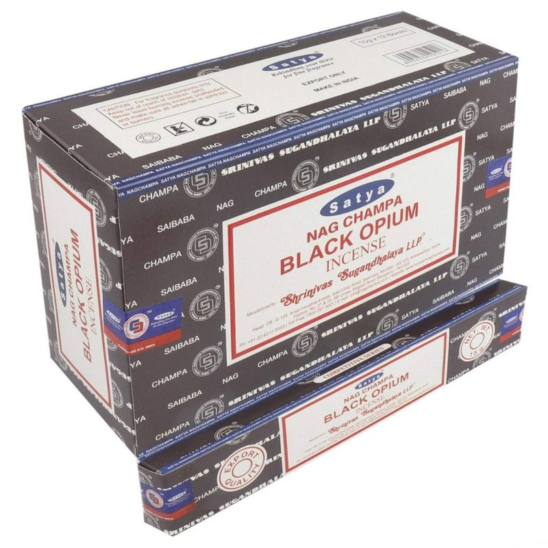 black opium satya nag champa incense