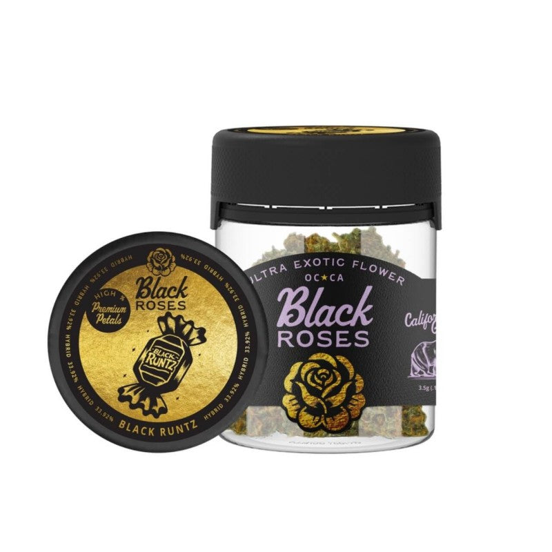 black runtz black roses thc-a ultra exotic flower