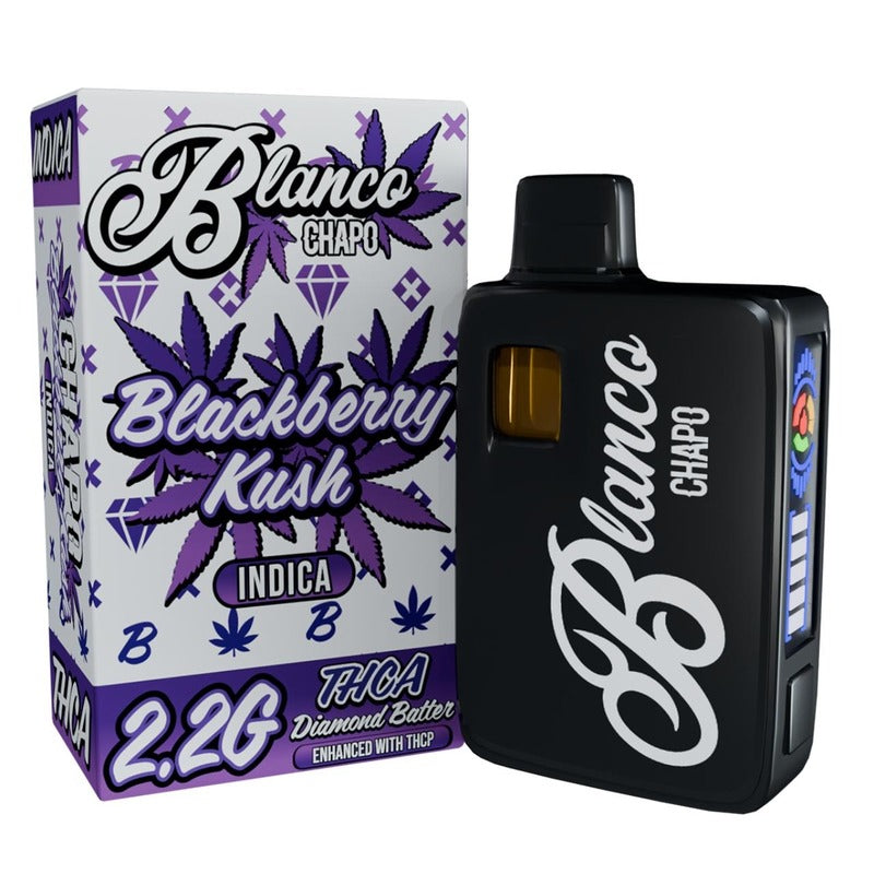 blackberry kush chapo blanco thca butter disposable 2.2g