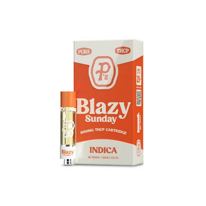 blazy sunday pushin ps pure thcp cart 1g