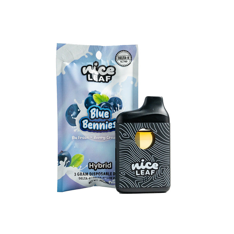 blue bennies nice leaf d8 disposable