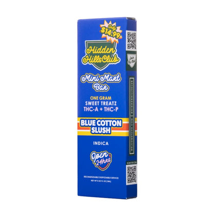 blue cotton slush hidden hills sweet 1g
