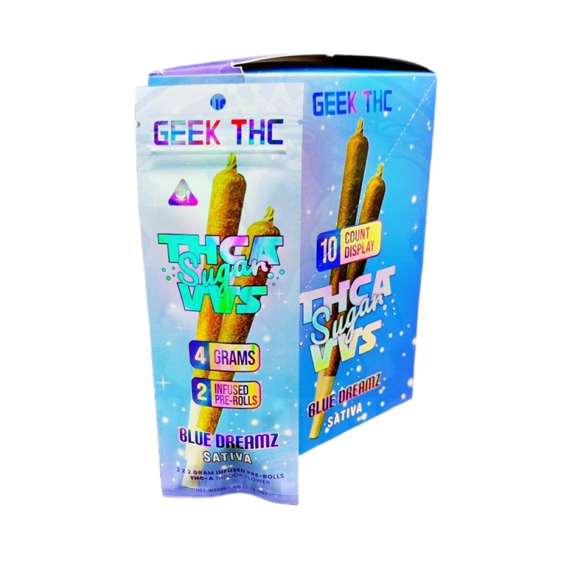 blue dreamz geek thc vvs preroll