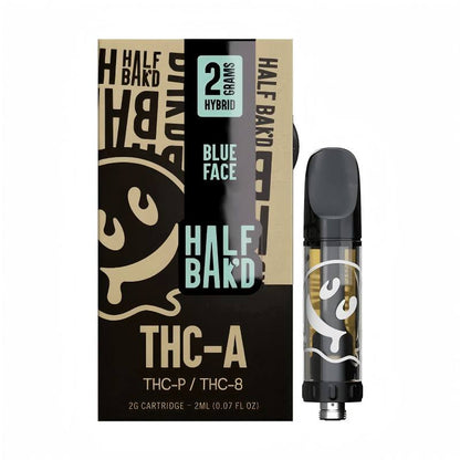 blue face half bakd thc cart 2g