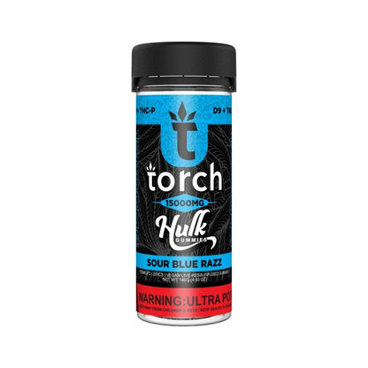 blue razz torch hulk gummies