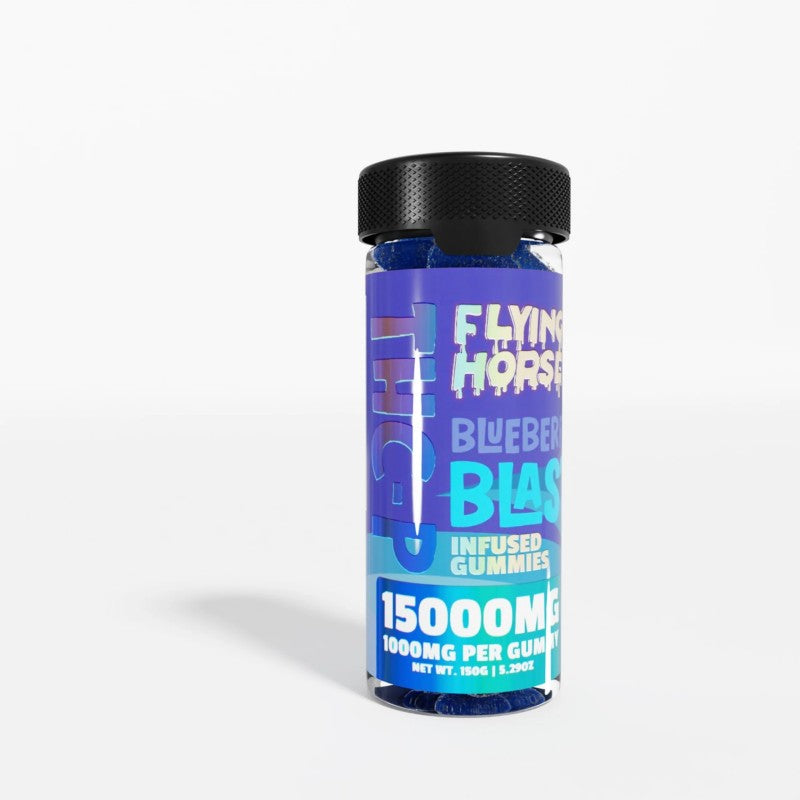 blueberry blast flying horse thc a gummies