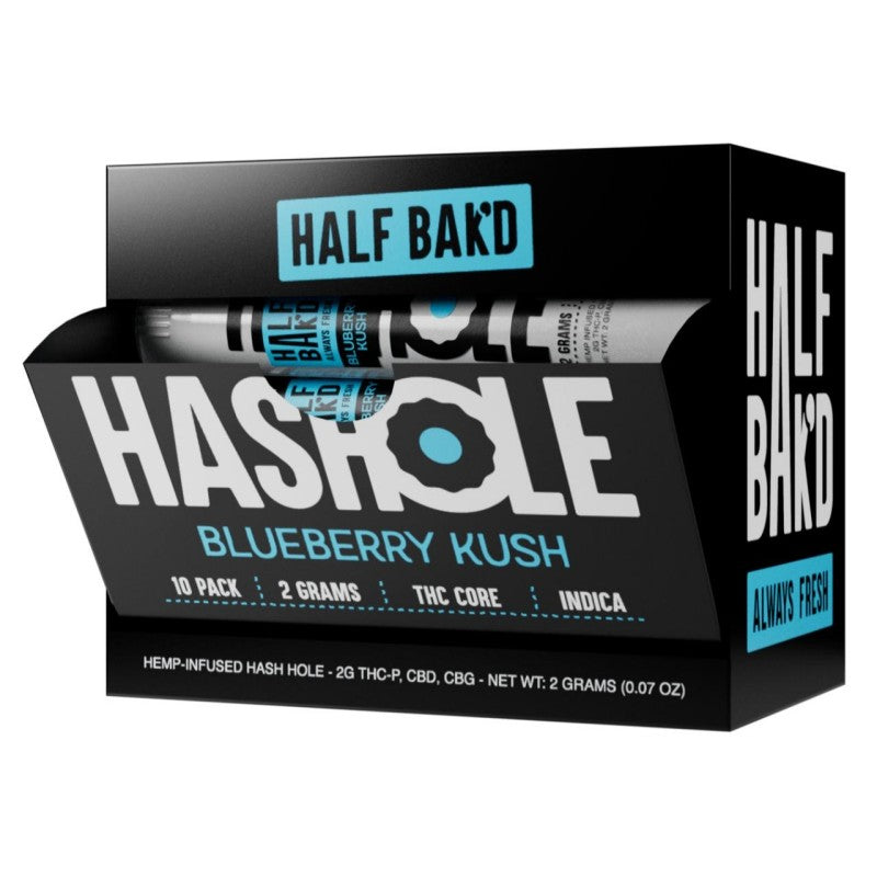 blueberry kush half bakd thc preroll