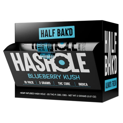blueberry kush half bakd thc preroll