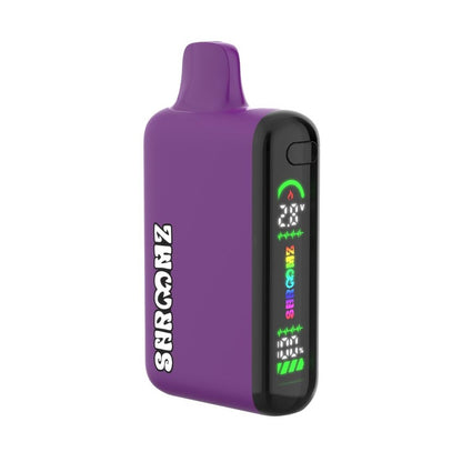 blueberry kush shroomz thc mushroom blend disposable 8g