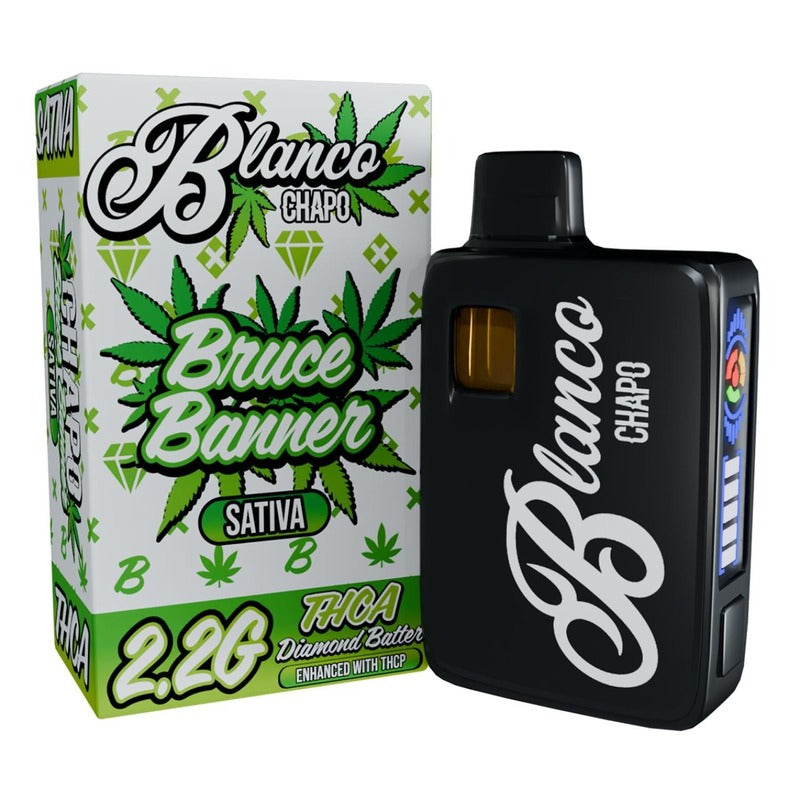 bruce banner chapo blanco thca butter disposable 2.2g