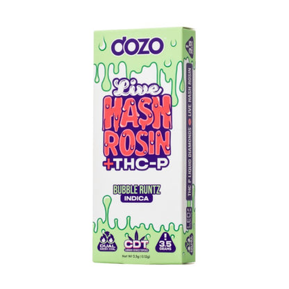 bubble runtz dozo live hash osin thcp 3-5g