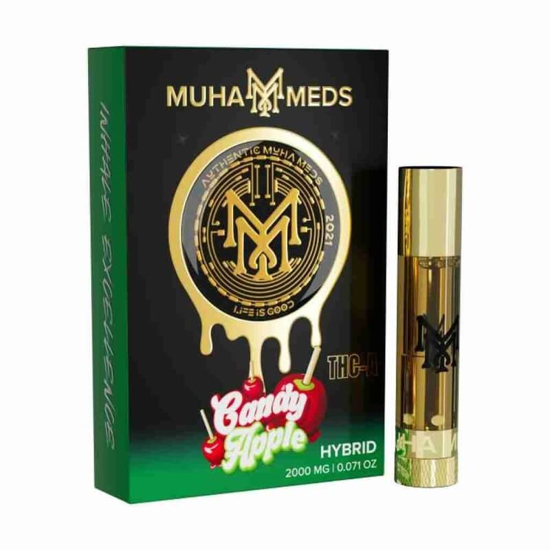 candy apple muha meds thca cartridge 2g
