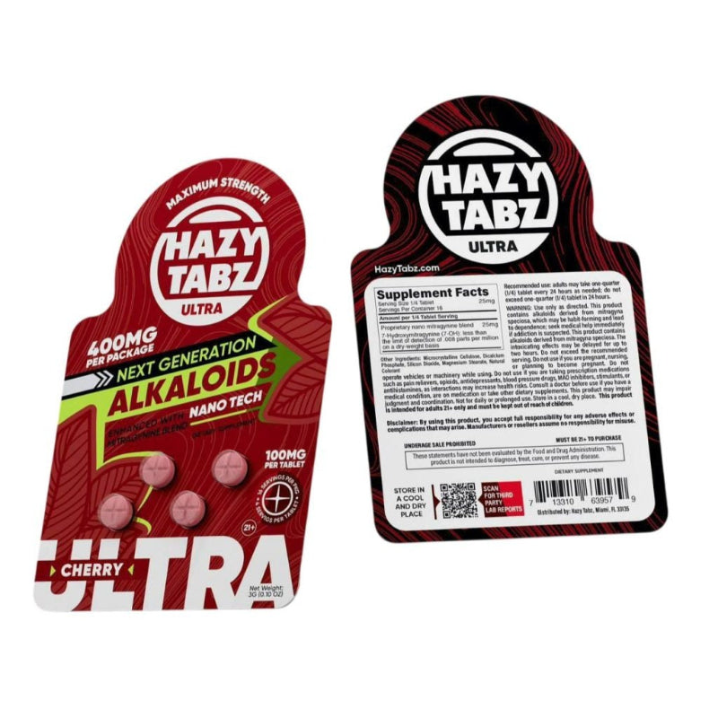 cherry hazy tabz ultra next gen alkaloid tablet 400mg
