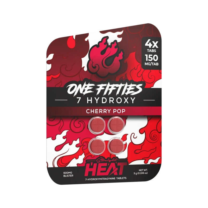 cherry pop straight heat 7hydroxy one fifties tablets