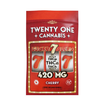 cherry twenty one lucky 7 gummies