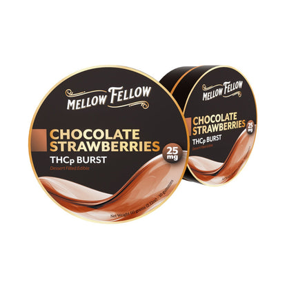 chocolate strawberries mellow fellow thcp burst gumies