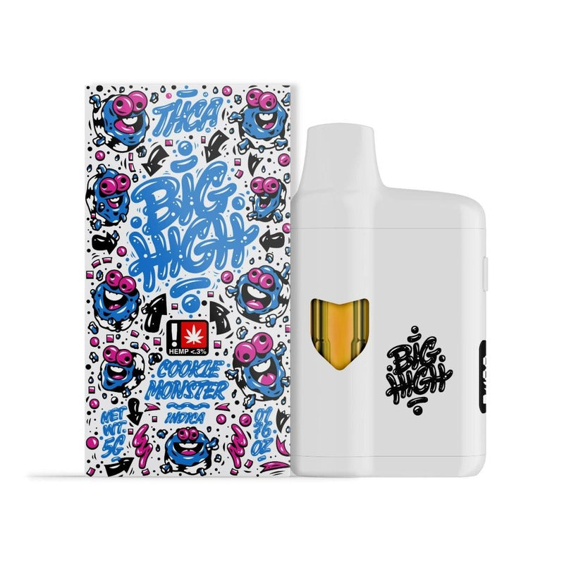 cookie monster big high thca disposable 5g