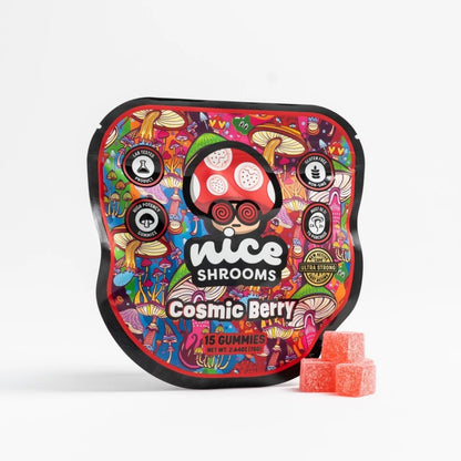 cosmic berry nice shrooms mushroom gummies
