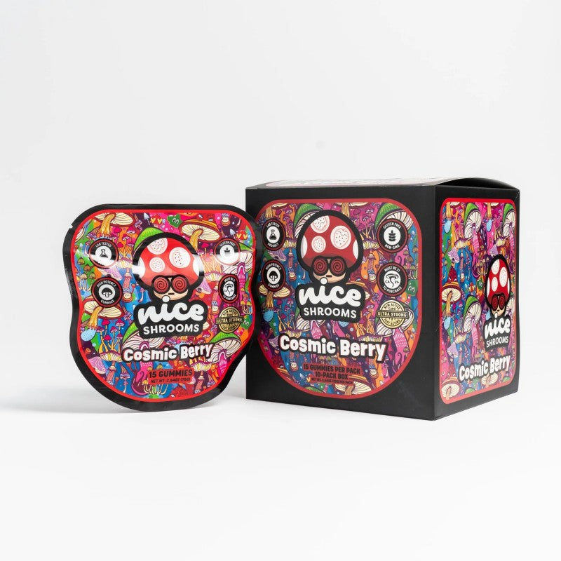 cosmic berry package 1 nice shrooms mushroom gummies