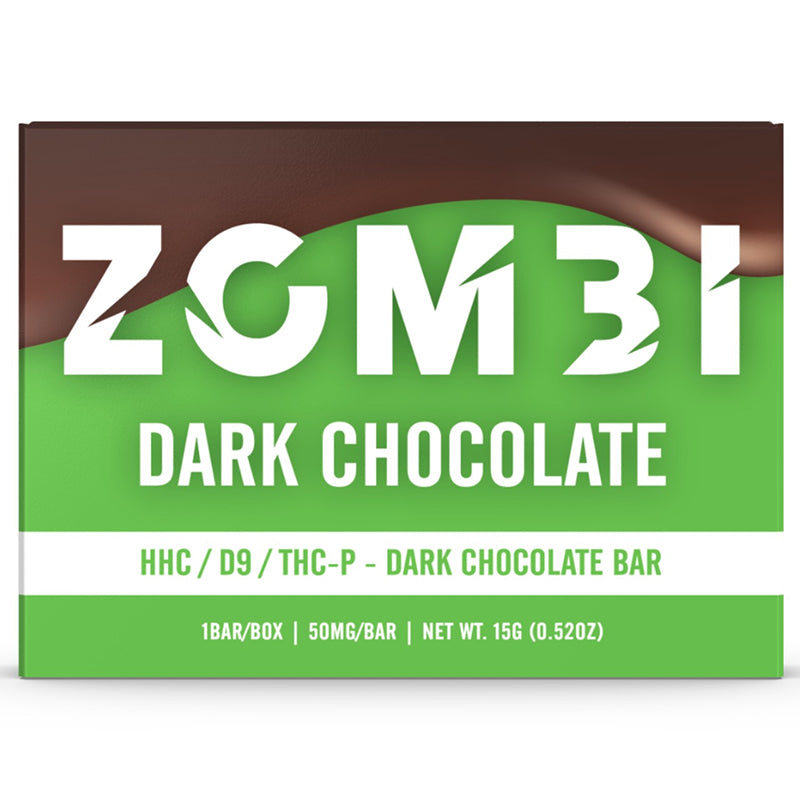 dark chocolate zombi dark chocolate bar 50mg